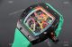 New Arrival Richard Mille RM68-01 Cyril Kongo Ceramic Replica Watch Green Rubber Strap (2)_th.jpg